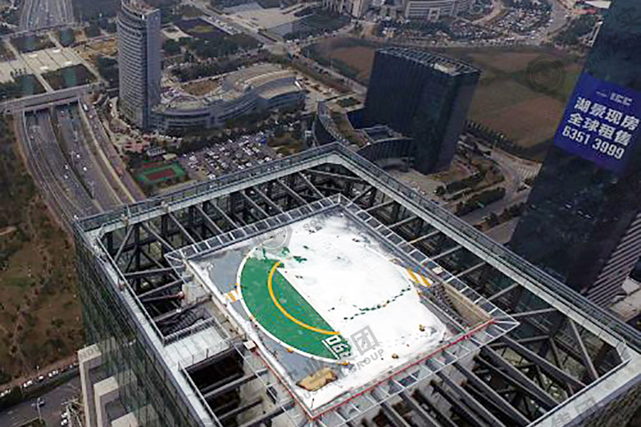 安徽合肥?新城國際 高架直升機(jī)場(chǎng)的項(xiàng)目竣工圖4 安徽合肥?新城國際 高架直升機(jī)場(chǎng)的項(xiàng)目竣工圖4